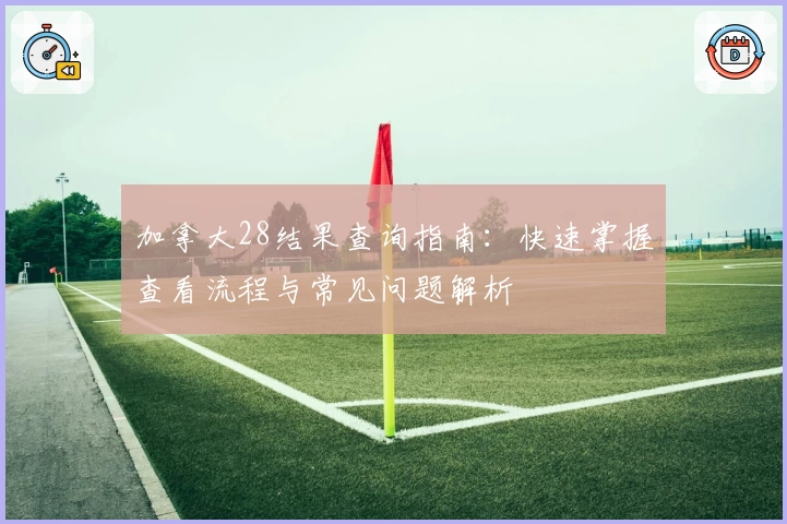 加拿大28结果查询指南：快速掌握查看流程与常见问题解析